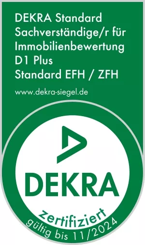 Siegeldatei DEKRA zertifizierter Sachverständiger für Immobilienbewertung D1 Plus