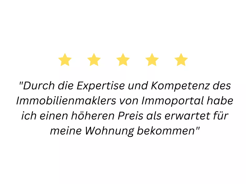 Referenz Maklerempfehlung Immoportal