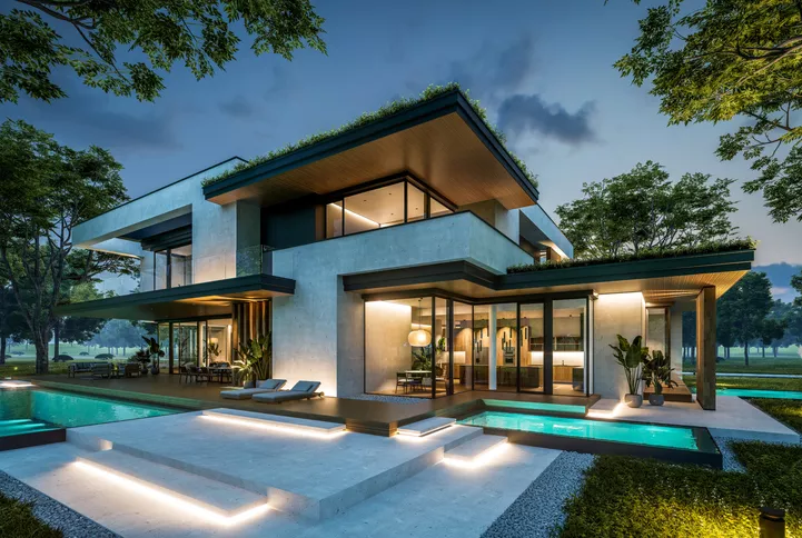 Makler Luxushaus