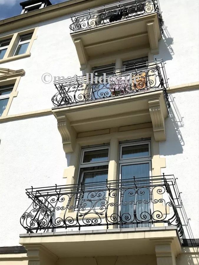 Balkon nach Restaurierung