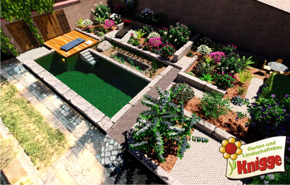 Garten- und Landschaftsbau Sascha Knigge - Gartenbau - Gartengestaltung - Schwimmteich