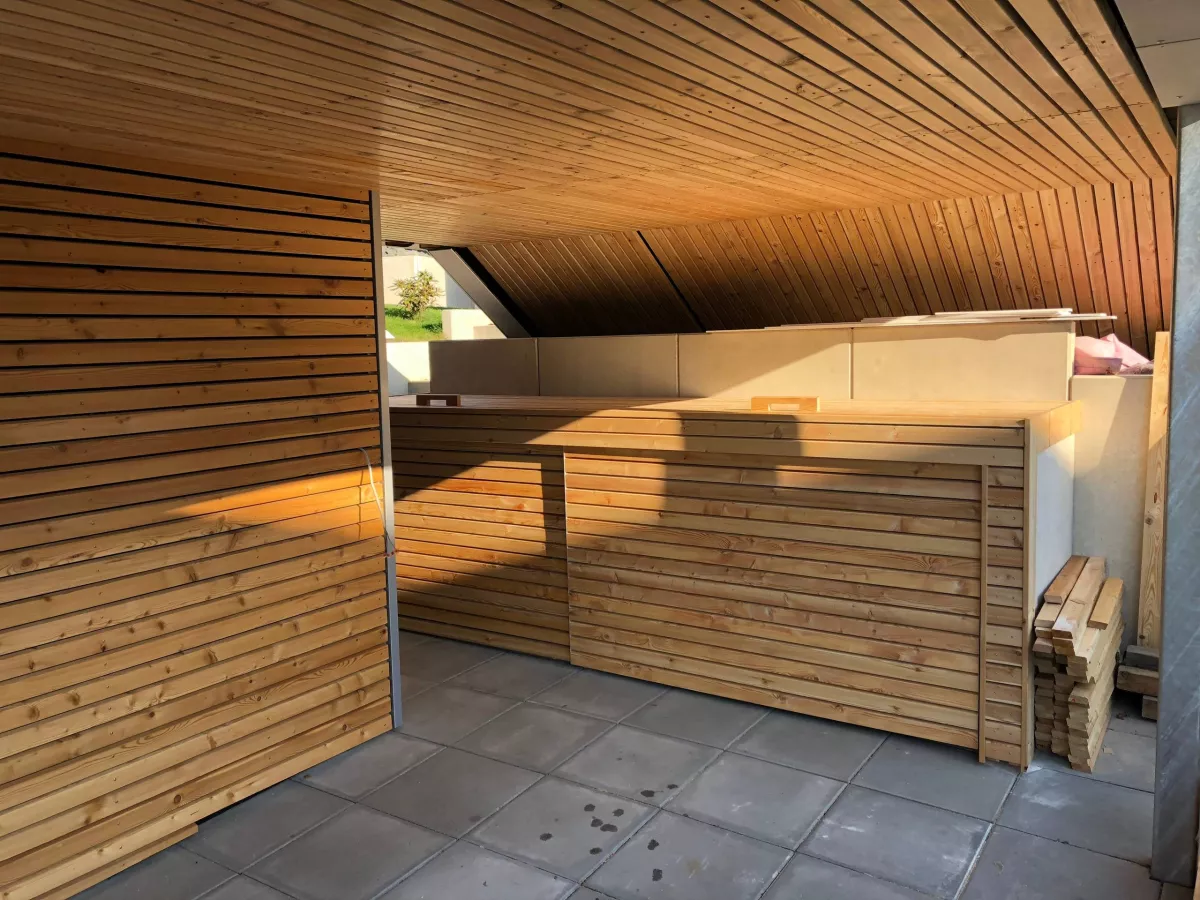 Perfekte Holzgestaltung | Schreinerei - Gartenhaus - Mülltonnenbox