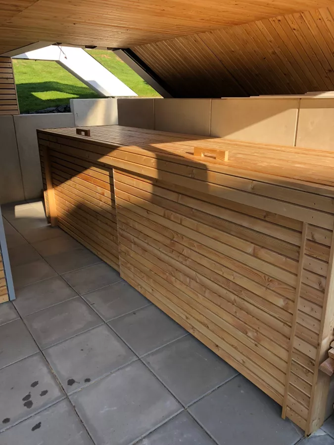 Perfekte Holzgestaltung | Schreinerei - Gartenhaus - Mülltonnenbox