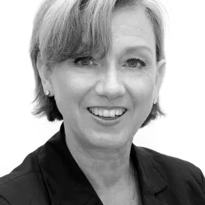 Portraitfoto Schwarz Weiss Astrid Bockau