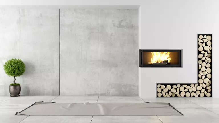 Beton zum Verlieben: Betonwände in Wohnräumen