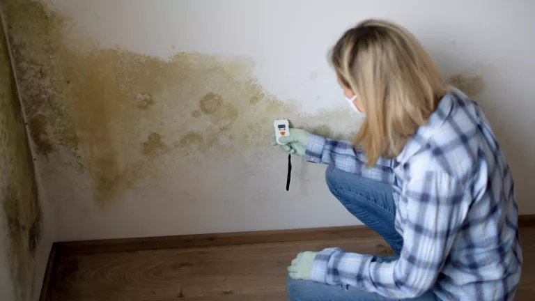 Wie kann man prüfen ob die Wand feucht ist?