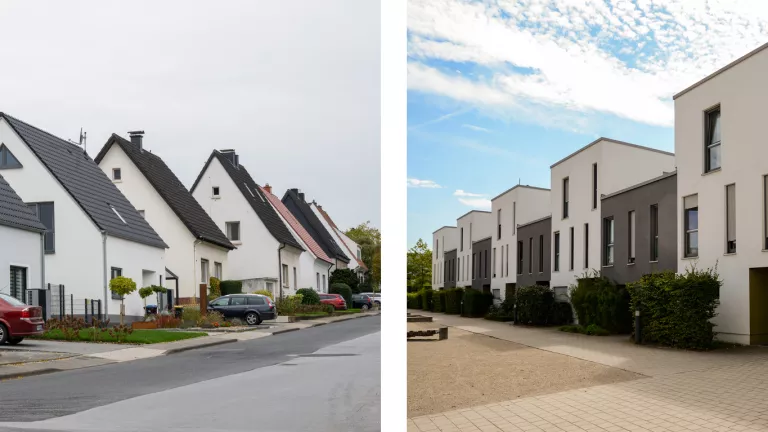 Dachaufbau: Steildach vs. Flachdach