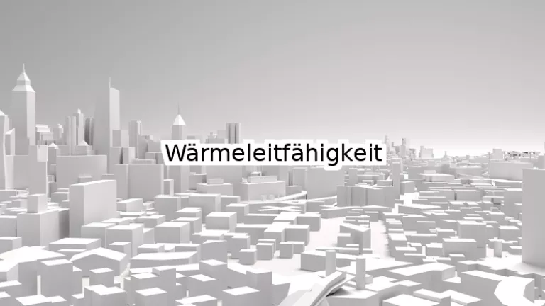 Wärmeleitfähigkeit