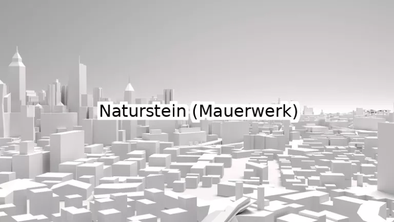 Naturstein (Mauerwerk)