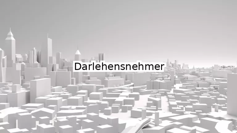 Darlehensnehmer