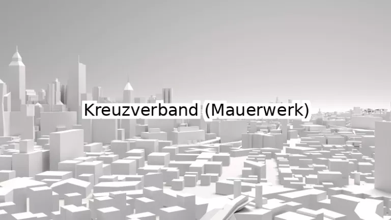 Kreuzverband (Mauerwerk)