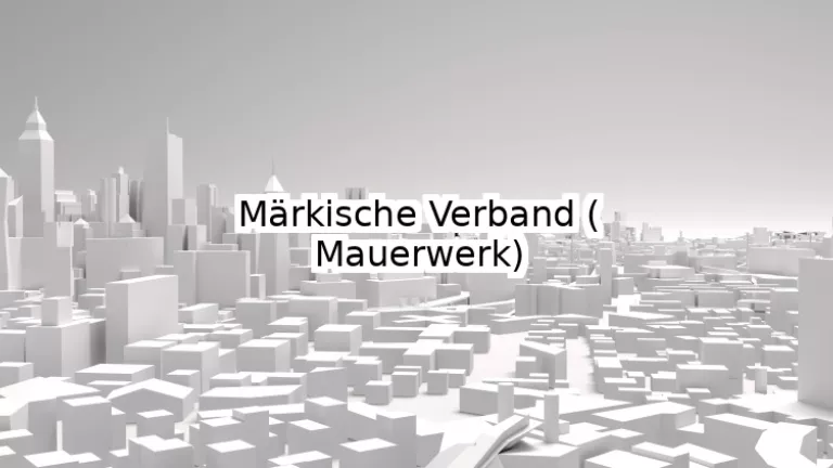 Märkische Verband (Mauerwerk)