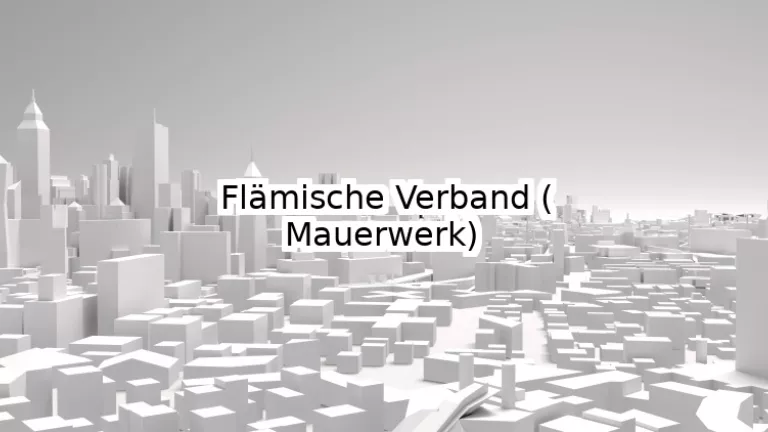 Flämische Verband (Mauerwerk) 