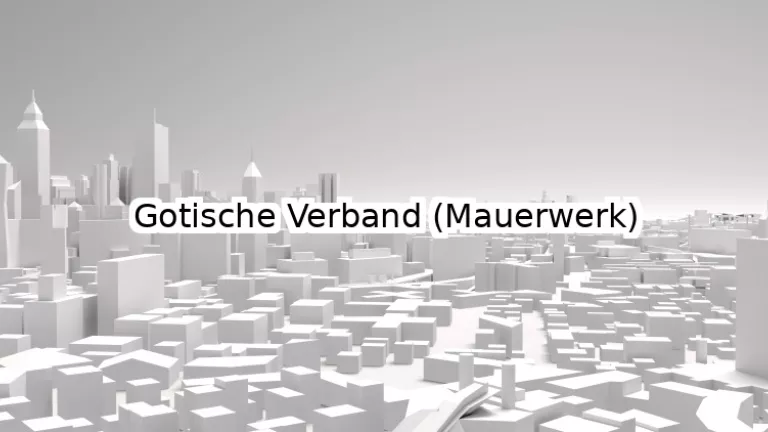 Gotische Verband (Mauerwerk)