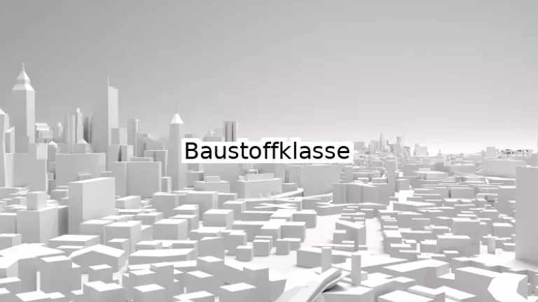 Baustoffklasse 