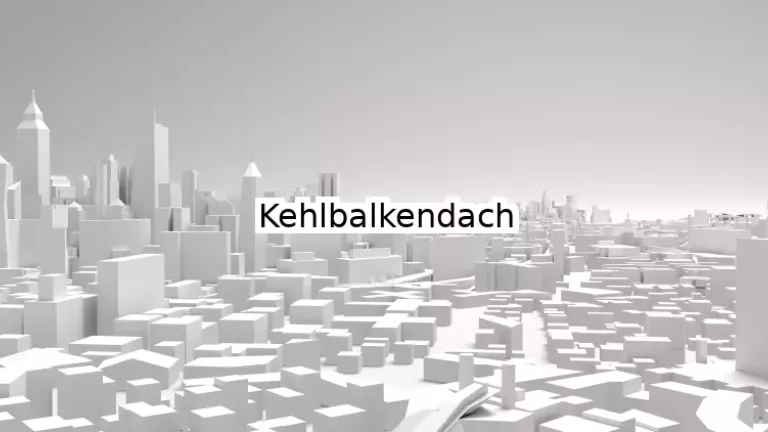 Kehlbalkendach