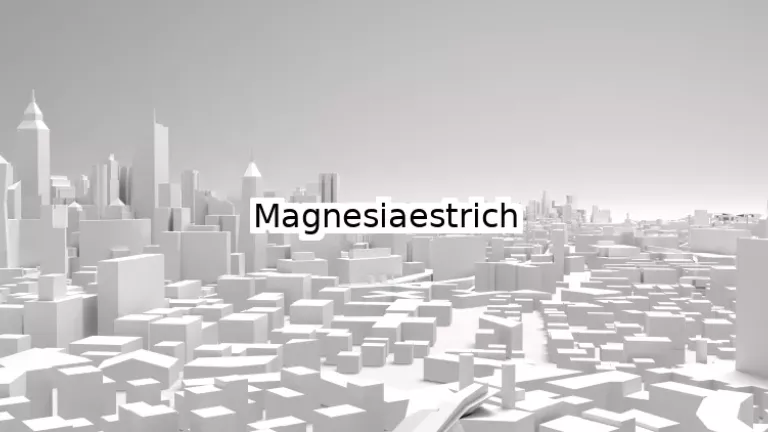 Magnesiaestrich