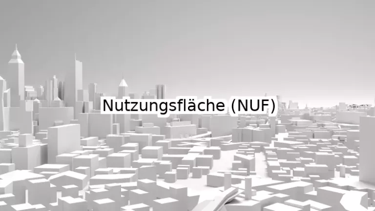 Nutzungsfläche (NUF)